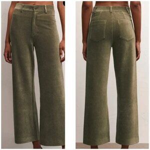 Z Supply Green Prospect Knit Cord Pants